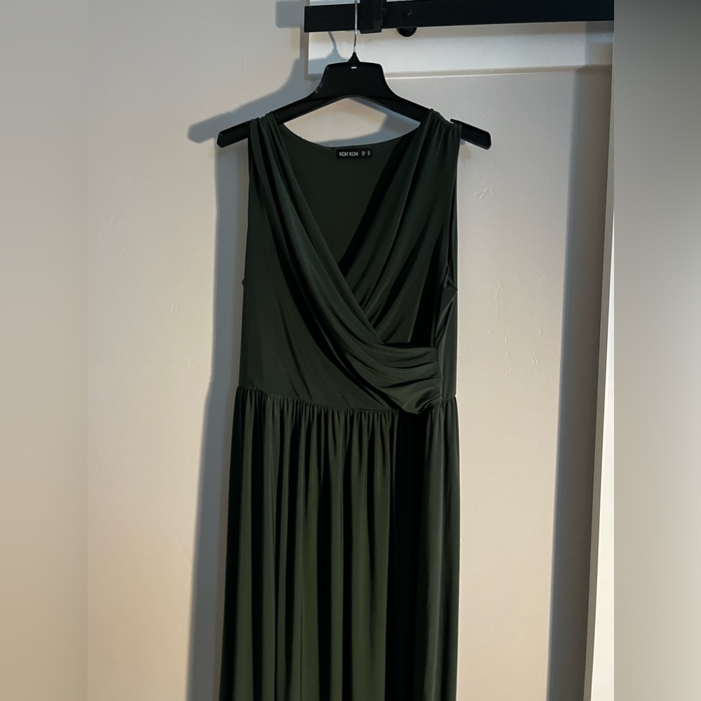 Long stretchy maxi dress
